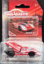 Load image into Gallery viewer, Majorette 2021 Porsche 917 Red #247 Vintage Cars New Long Card