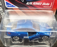 Load image into Gallery viewer, Majorette 2022 Alfa Romeo Giulia Blue #271 Premium Cars New Long Card