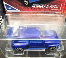 Load image into Gallery viewer, Majorette 2021 Renault 5 Turbo Blue #210 Vintage Cars New Long Card
