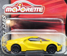 Load image into Gallery viewer, Majorette 2021 Ford GT Yellow #204 Street Cars New