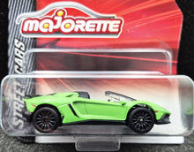 Load image into Gallery viewer, Majorette 2021 Lamborghini Aventador SV Roadster Green #219 Street Cars New