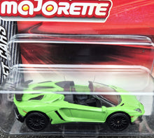 Load image into Gallery viewer, Majorette 2021 Lamborghini Aventador SV Roadster Green #219 Street Cars New