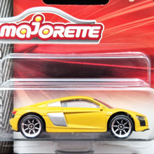 Load image into Gallery viewer, Majorette 2019 Audi R8 Mk2 Coupe Yellow #237 Street Cars New