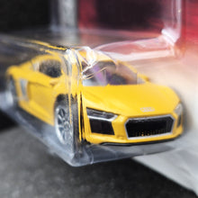 Load image into Gallery viewer, Majorette 2019 Audi R8 Mk2 Coupe Yellow #237 Street Cars New