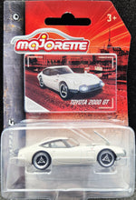 Load image into Gallery viewer, Majorette 2022 Toyota 2000 GT White #230 Vintage Cars New Long Card