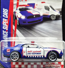 Load image into Gallery viewer, Majorette 2019 Dodge Challenger SRT Blue/White #238 Dubai Ambulance Series New