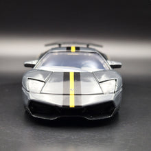 Load image into Gallery viewer, Rastar 2010 Lamborghini Murcielago LP67-4 Superveloce Dark Grey 1:43 Diecast Car