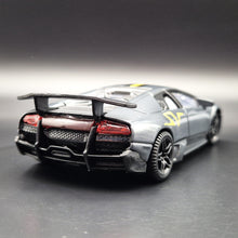 Load image into Gallery viewer, Rastar 2010 Lamborghini Murcielago LP67-4 Superveloce Dark Grey 1:43 Diecast Car