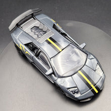 Load image into Gallery viewer, Rastar 2010 Lamborghini Murcielago LP67-4 Superveloce Dark Grey 1:43 Diecast Car