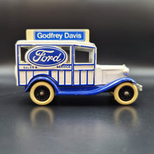 Load image into Gallery viewer, Lledo Days Gone 1983 1934 Ford A Woody Wagon Godfrey Davis #7 White
