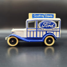 Load image into Gallery viewer, Lledo Days Gone 1983 1934 Ford A Woody Wagon Godfrey Davis #7 White