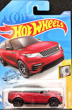 Load image into Gallery viewer, Hot Wheels 2020 Range Rover Velar Red #119 HW Turbo 3/5 New Long Card - Damaged