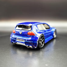 Load image into Gallery viewer, Hot Wheels 2007 Volkswagen Golf GTI Dark Blue #27 2007 New Models