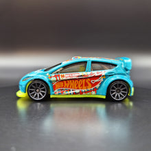 Load image into Gallery viewer, Hot Wheels 2017 '12 Ford Fiesta Aqua #307 HW Race Team 4/5
