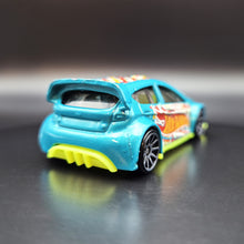 Load image into Gallery viewer, Hot Wheels 2017 '12 Ford Fiesta Aqua #307 HW Race Team 4/5