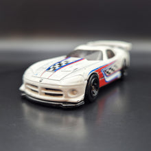 Load image into Gallery viewer, Hot Wheels 2018 Dodge Viper SRT10 ACR White 50th Anniversary Throwback 10/10