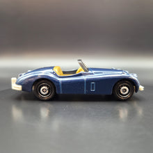 Load image into Gallery viewer, Matchbox 2021 '56 Jaguar XK140 Roadster Dark Blue Blue Highways II 5 Pack Exclusive
