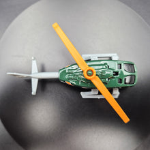 Load image into Gallery viewer, Matchbox 2022 MBX Rescue Helicopter Dark Green MBX Mountain II 5 Pack Loose