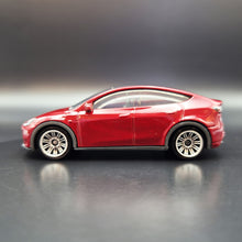 Load image into Gallery viewer, Matchbox 2022 Tesla Model Y Red #18 MBX Metro