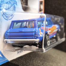 Load image into Gallery viewer, Hot Wheels 2021 '64 Nova Wagon Gasser Blue 232 HW Race Team 7/10 New Long Card