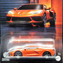 Load image into Gallery viewer, Matchbox 2023 2020 Corvette C8 Orange Matchbox Muscle 2/6 New Long Card