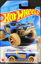 Load image into Gallery viewer, Hot Wheels 2023 Dune Crusher Blue Baja Blazers 2/10 New Long Card