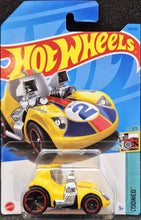 Load image into Gallery viewer, Hot Wheels 2023 Tooned Twin Mill Yellow #170 Tooned 1/5 New Long Card