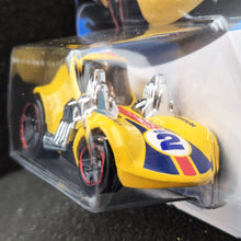 Load image into Gallery viewer, Hot Wheels 2023 Tooned Twin Mill Yellow #170 Tooned 1/5 New Long Card