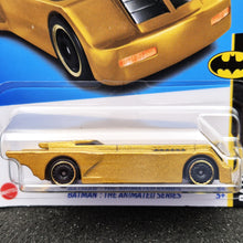 Load image into Gallery viewer, Hot Wheels 2023 Batman: The Animated Series Gold #169 Batman 5/5 New Long Card