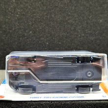 Load image into Gallery viewer, Hot Wheels 2023 Ford F-150 Lightning Custom Dark Blue #226 HW Hot Trucks 9/10 New Long Card
