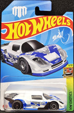 Load image into Gallery viewer, Hot Wheels 2023 Mad Mike Drift Attack White #209 HW Exotics 5/10 New Long Card