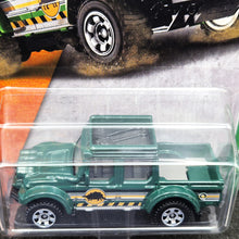 Load image into Gallery viewer, Matchbox 2017 Swamp Raider Dark Green #115 MBX Explorers New Long Card