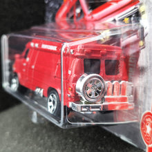 Load image into Gallery viewer, Matchbox 2017 '95 Custom Chevy Van Red #87 MBX Heroic Rescue New