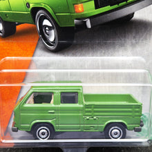 Load image into Gallery viewer, Matchbox 2017 Volkswagen Transporter Cab Green #95 MBX Explorers New Long Card