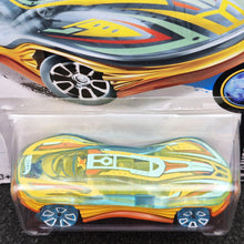 Load image into Gallery viewer, Hot Wheels 2016 Clear Speeder Transparent Aqua #13 X-Raycers 3/10 New Long Card
