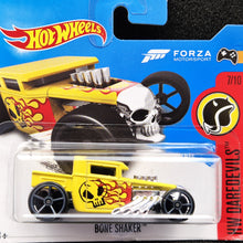 Load image into Gallery viewer, Hot Wheels 2017 Bone Shaker Yellow #306 HW Daredevils 7/10 New