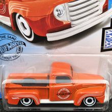 Load image into Gallery viewer, Hot Wheels 2020 '49 Ford F1 Orange #120 Rod Squad 5/10 New Long Card
