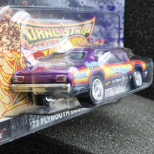 Load image into Gallery viewer, Hot Wheels 2022 '73 Plymouth Duster Purple Dragstrip Demons Car Culture 4/5 New