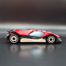 Load image into Gallery viewer, Hot Wheels 2022 Cyber Speeder Red #137 HW Turbo 7/10