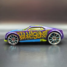 Load image into Gallery viewer, Hot Wheels 2022 Bully Goat Purple #62 HW Art Cars 1/10