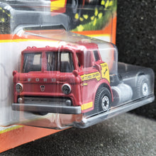 Load image into Gallery viewer, Matchbox 2023 1965 Ford C900 Red #18 MBX Highway New Long Card