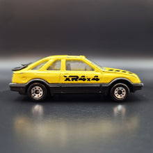 Load image into Gallery viewer, Matchbox 1988 Ford Sierra XR4i Light Yellow #55 Matchbox 1-75
