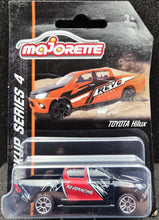 Load image into Gallery viewer, Majorette 2019 Toyota Hilux Revo Black #292 Pickup Series 4 New