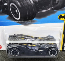 Load image into Gallery viewer, Hot Wheels 2024 Batman: Arkham Knight Batmobile Black #149 Batman 4/5 New Long Card