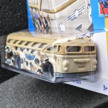 Load image into Gallery viewer, Hot Wheels 2024 Surfin' School Bus Tan #65 HW Xtreme Sports 4/5 New