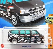 Load image into Gallery viewer, Hot Wheels 2024 Dodge Van Matte Black #248 HW Vans 5/5 New Long Card