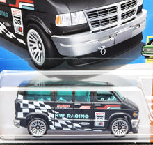 Load image into Gallery viewer, Hot Wheels 2024 Dodge Van Matte Black #248 HW Vans 5/5 New Long Card