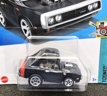 Load image into Gallery viewer, Hot Wheels 2024 '70 Dodge Charger Black #161 Tooned 1/5 New Long Card
