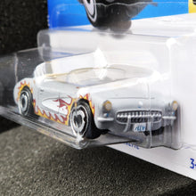 Load image into Gallery viewer, Hot Wheels 2024 1956 Corvette Grey #29 HW Screen Time 3/10 New Long Card