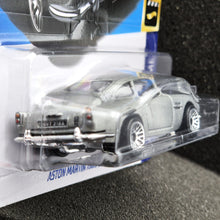 Load image into Gallery viewer, Hot Wheels 2024 Aston Martin 1963 DB5 Silver #107 HW Screen Time 7/10 New Long Card